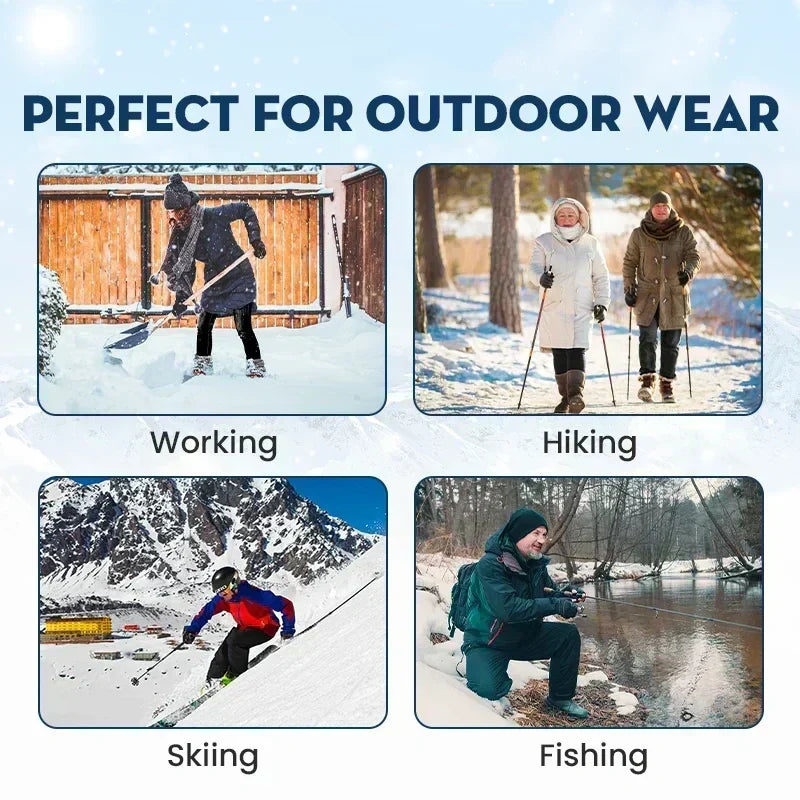 WinterPolster™ Wasserabweisende Thermohose mit Fleecefutter