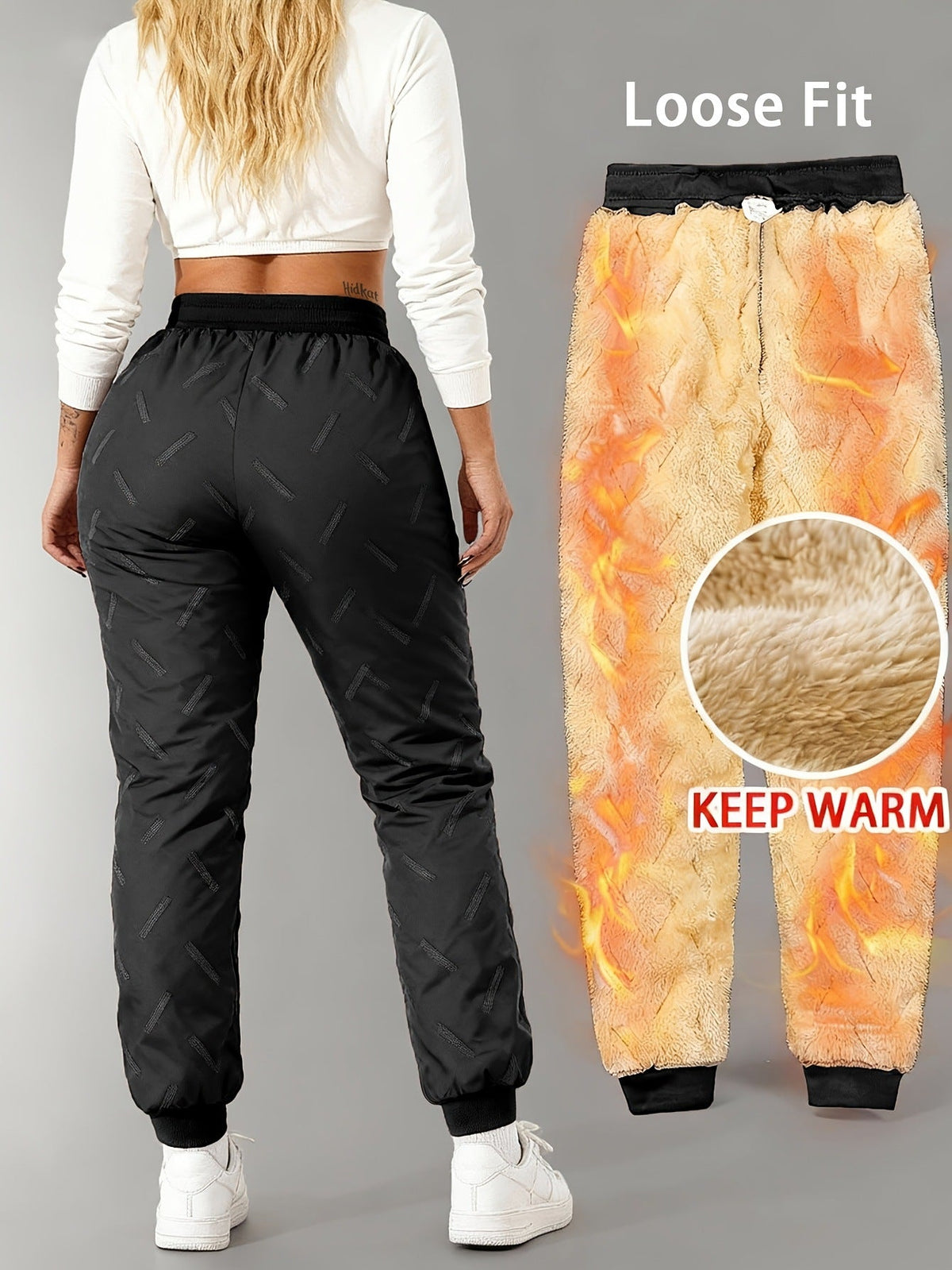WinterPolster™ Wasserabweisende Thermohose mit Fleecefutter