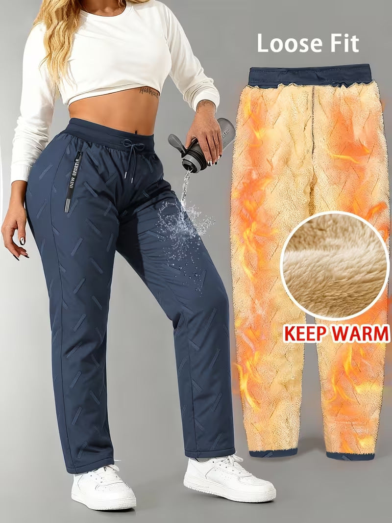 WinterPolster™ Wasserabweisende Thermohose mit Fleecefutter
